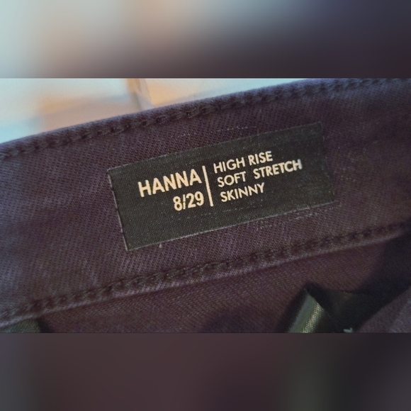 EUC Buffalo Britton Hannah High Rise Soft Stretch Pants in Deep Purple - Picture 7 of 12